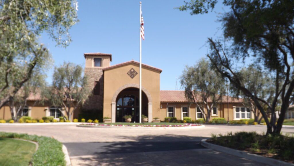 The Lodge, front view